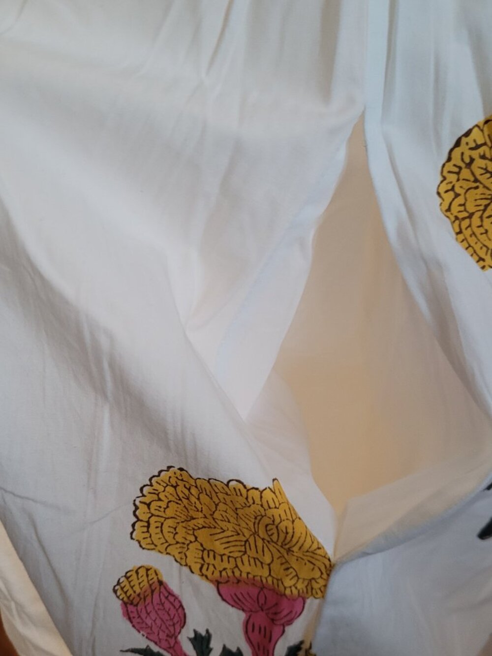 Marea Cora Floral Print Midi Dress in Marigold - Picture 14 of 16
